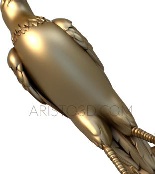 Statuette (STK_0153) 3D model for CNC machine